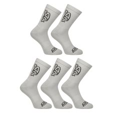 5PACK zokni Styx magas szürke (5HV1062) M férfi zokni