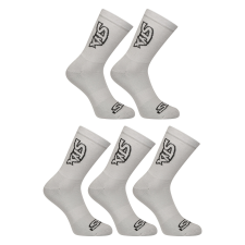5PACK zokni Styx magas szürke (5HV1062) S férfi zokni