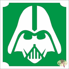  5x5 cm-es Csillámtetoválás sablon - Darth Vader 236 csillámtetoválás