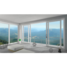  600x240 emelő toló erkély ajtó C tip. Rehau synego nyílászáró