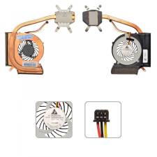  60Y5019 gyári új komplett hűtés laptop alkatrész