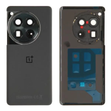  621033000158 Gyári Oneplus 12 Fekete akkufedél, hátlap, kamera lencse mobiltelefon, tablet alkatrész