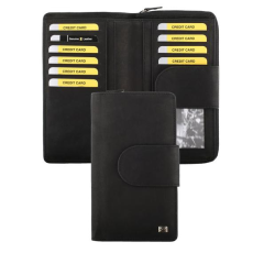  646590 012 Choice női bőr pénztárca fekete