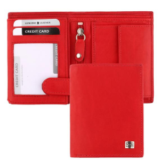  647370 013 Choice női bőr pénztárca piros