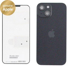  661-36838 Gyári Apple iPhone 15 Fekete akkufedél üveg hátlap, kamera lencse mobiltelefon, tablet alkatrész