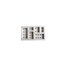 6 adagos lego kockák szilikon fondant forma sütés és főzés