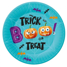  6 darabos papír tányér – Halloween – Csokit vagy csalunk party kellék