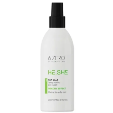  6.ZERO He.She Sea Salt – tengeri sós hajspray 200ml hajformázó