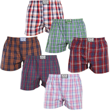 6PACK férfi bő szárú boxeralsók Styx klasszikus gumipánt többszínű (6A20246836) XL férfi alsó