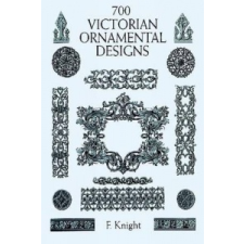  700 Victorian Ornament Designs – F. Knight idegen nyelvű könyv