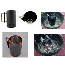  71099 BBQ FASZÉNBEGYÚJTÓ FEKETE barkácsgép tartozék