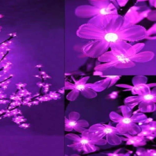 72 LED-es SAKURA FA - karácsonyi dekoráció - lila (BBKM) (BBV) karácsonyi dekoráció