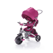 79990 Zopa tricikli CitiGo tolókarral B-T500 --Mulberry Pink tricikli