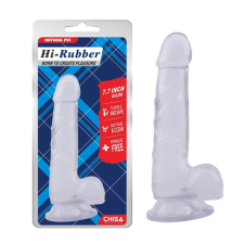 7.7 Inch Dildo-Clear műpénisz, dildó