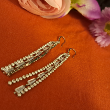  7 cm-es kristálycsoda fülbevaló fülbevaló