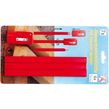 7 részes asztalos ceruza készlet hegyezővel (BGS 85853) ceruza