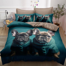  7 részes minőségi ágynemű Happy Dogs 2 G-04 lakástextília