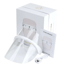  7 színű LED foton fényterápiás arcmaszk bőrápoló eszköz