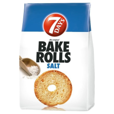  7DAYS Bake Rolls sós kétszersült 80 g pékárú