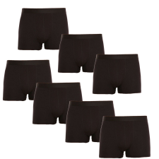 7PACK fekete Nedeto férfi boxeralsó (7NB001) S férfi alsó