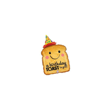  80 cm-es Birthday Toast to you fólia lufi party kellék