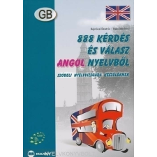 888 KÉRDÉS ÉS VÁLASZ ANGOL nyelvkönyv, szótár