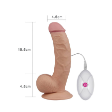  8.5" The Ultra Soft Dude - Vibrating vibrátorok