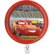  8 darabos papírtányér - Disney - Verdák Arena Race - 23 cm party kellék