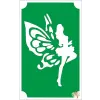  8x5 cm-es Csillámtetoválás sablon -Pillangó kisasszony 32