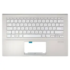  90NB0LR5-R31HU0 gyári új szürke háttérvilágításos magyar billentyűzet + pezsgő felső fedél laptop alkatrész