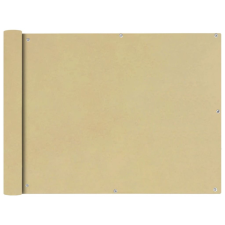 90x600 cm bézs Oxfrod szövetű erkély ablak sötétítő kerti bútor