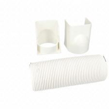  90x65 mm Flexibilis toldóelem, fehér, PVC (VECAMCO) klíma dekorcsatorna kisháztartási gépek kiegészítői