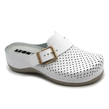  940 LEON Comfort női bőr klumpa gyógypapucs