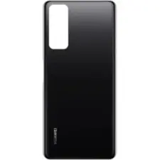  97071ADV Gyári akkufedél hátlap - burkolati elem Huawei P smart 2021, fekete mobiltelefon, tablet alkatrész