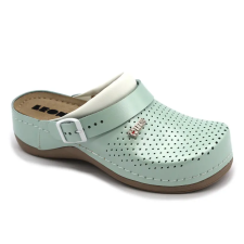 991 LEON Comfort női bőr klumpa gyógypapucs