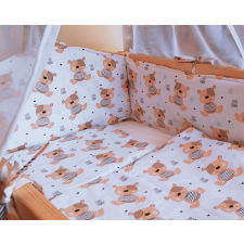 9 hónap 9 Hónap - 4 részes bébi ágynemű - Teddy macim babaágynemű, babapléd