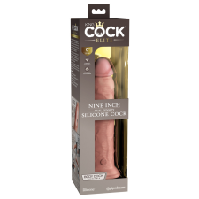  9&quot; Dual Density Silicone Cock Light műpénisz, dildó