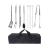  9 részes grill eszköz szett, hordozható táskában - MS-548