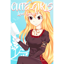 玫瑰工作室 Cute Girls Love Books (PC - Steam elektronikus játék licensz) videójáték