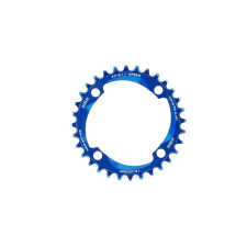 A2Z MTB első lánckerék, 30T, 4x104 mm, 1x9-11s, narrow-wide, alumínium, kék kerékpár hajtómű