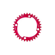 A2Z MTB első lánckerék, 32T, 4x104 mm, 1x9-12s, narrow-wide, alumínium, piros kerékpár hajtómű