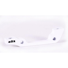 A2Z tárcsafék adapter villához, első, IS-PM180/185, alumínium, fehér kerékpár fék