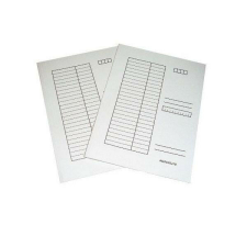  A4 fehér pólyás dosszié mappa