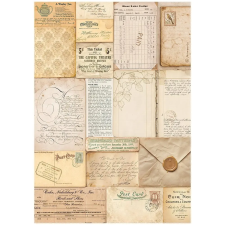  A4 rizspapír csom. - Golden Harmony letters dekorációs kellék