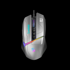 A4-Tech Bloody W60 Max Activated RGB Gaming mouse Gun Grey egér