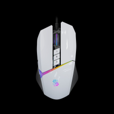 A4-Tech Bloody W60 Max Activated RGB Gaming mouse Panda White egér