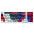 A4Tech Bloody S98 Sports Navy (BLMS Red Switches) Vezetékes Mechanikus Gaming Billentyűzet - Angol (UK)