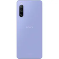  A5047159A Gyári akkufedél hátlap - burkolati elem Sony Xperia 10 IV, Levendula mobiltelefon, tablet alkatrész