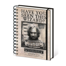  A5 gyűrűs füzet, vonalas - Harry Potter (Sirius) füzet