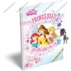  A6 Hercegnős/Princesses emlékkönyv lakattal (kulcsos)